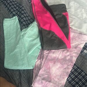 Kids Colorful Leggings Set